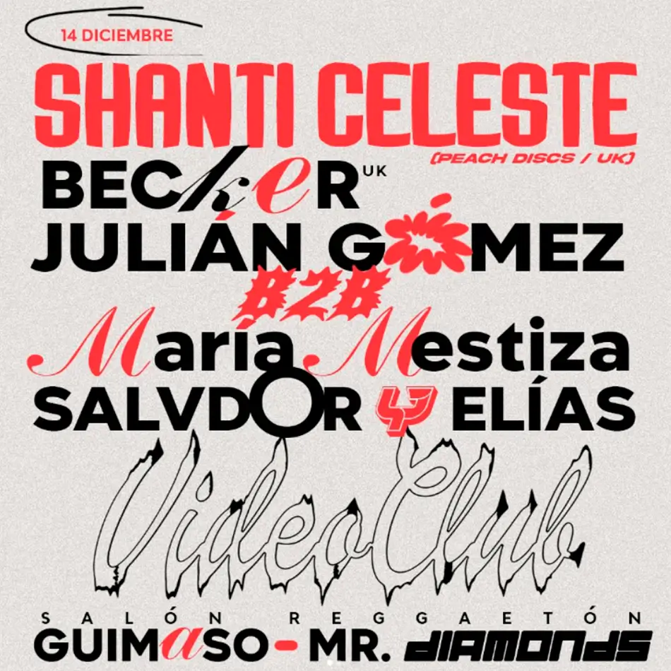 Shanti Celeste - 14 Diciembre